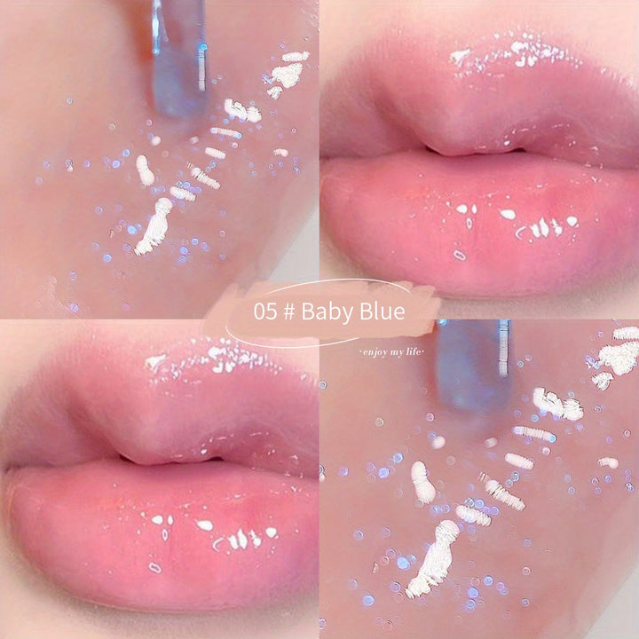 Hydrating lip gloss set for natural shine