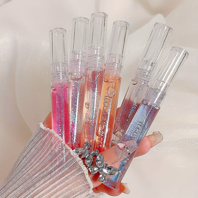 6-Color Lip Gloss Set – Moisturizing Dewy Shine & Nourishing Lip Care