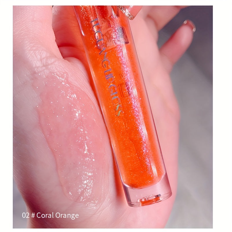 6-Color Lip Gloss Set – Moisturizing Dewy Shine & Nourishing Lip Care