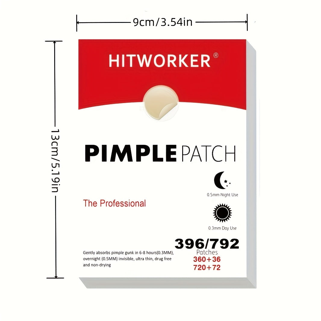 Acne spot treatment patches
