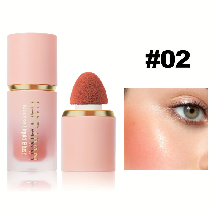 Velvet Liquid Blush Set – Waterproof Natural Glow Makeup by HANDAIYAN