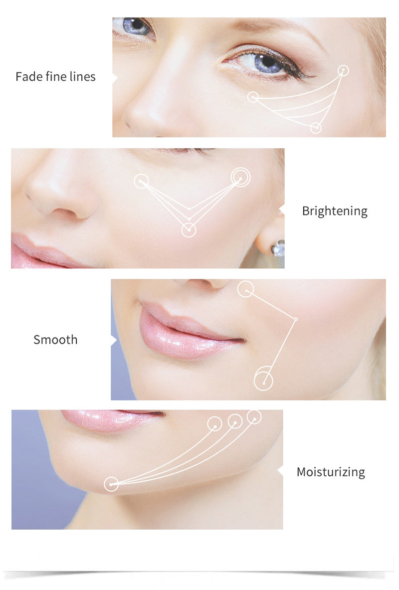 Collagen sheet mask for glowing skin