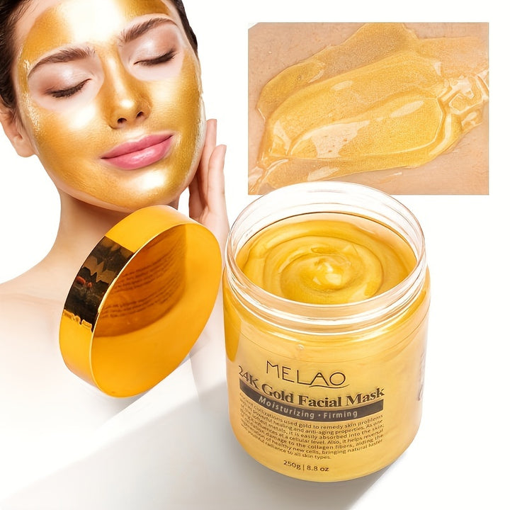 Hydrating collagen facial mask