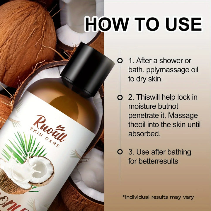 Coconut body massage oil 120ml