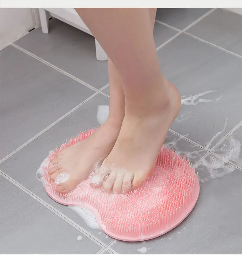 Tooletries Silicone Back Scrubber - Exfoliating Shower Brush