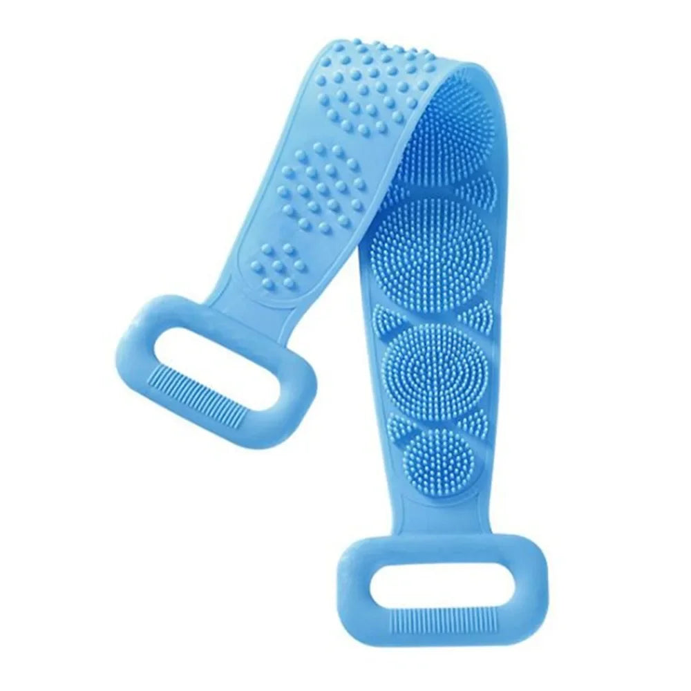 Silicone Body Scrubber – Exfoliating Back & Body Shower Brush