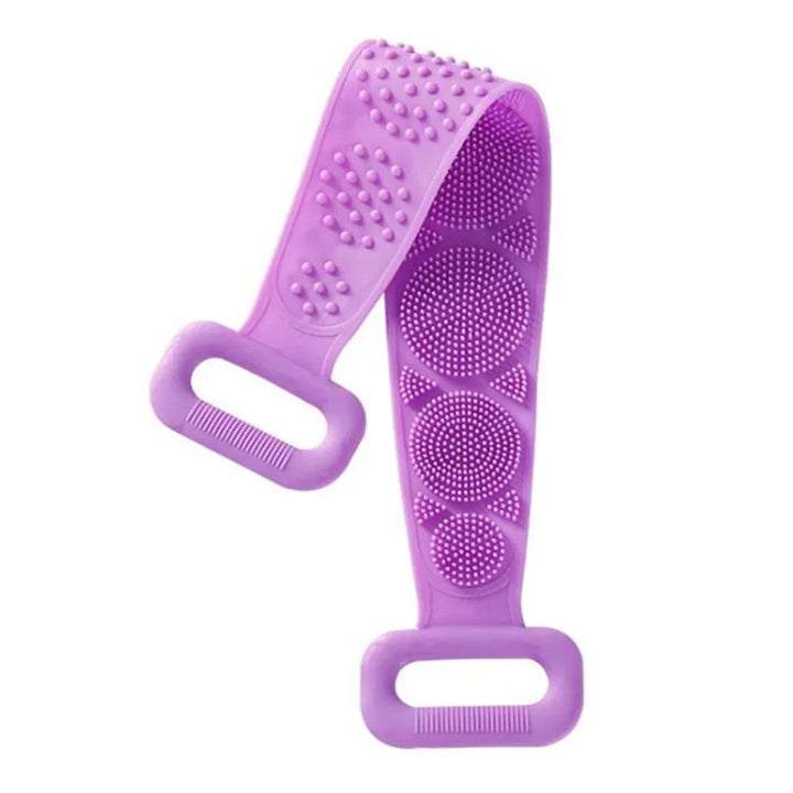 Silicone Body Scrubber – Exfoliating Back &amp; Body Shower Brush
