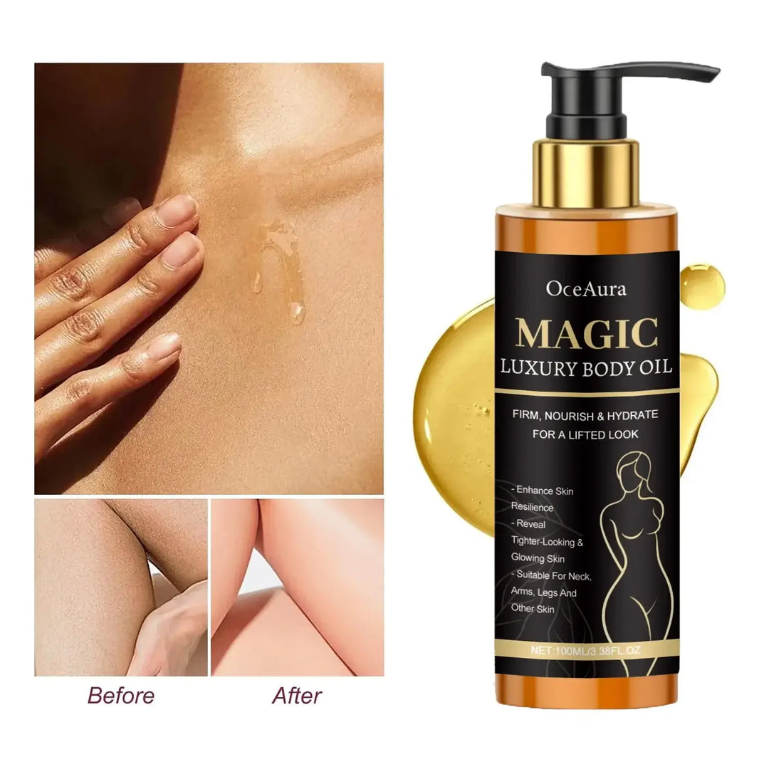 Coconut Massage Oil bottle with natural ingredients