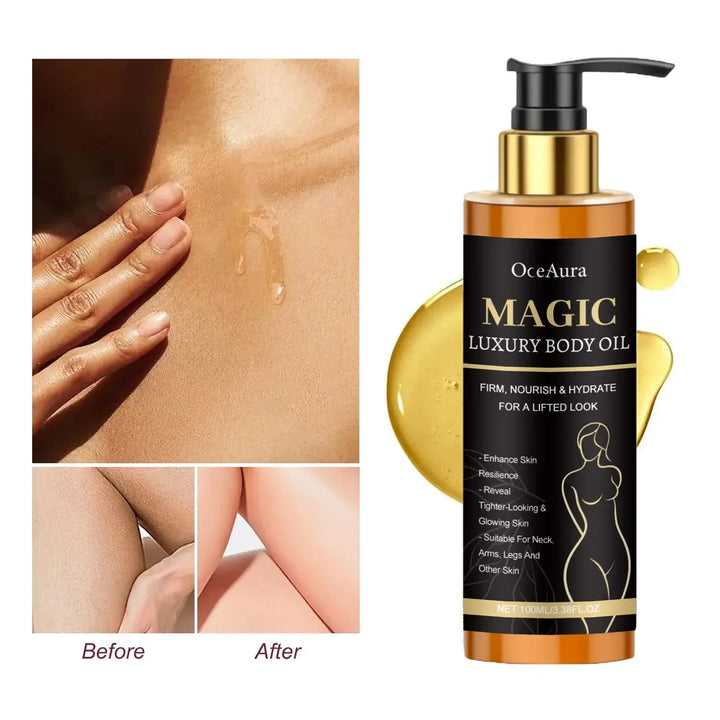 Coconut Massage Oil bottle with natural ingredients