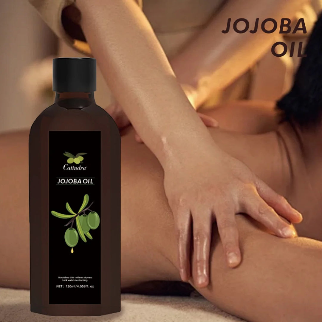 Jojoba body oil for daily skincare routine