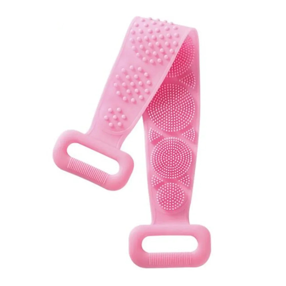 Silicone Body Scrubber – Exfoliating Back & Body Shower Brush