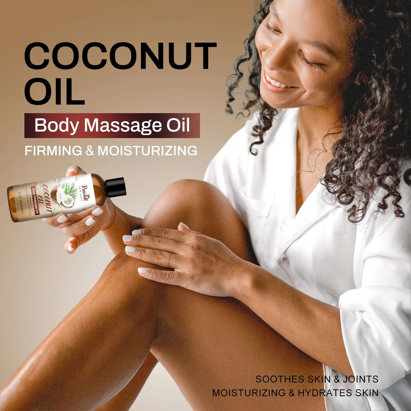 Coconut oil for soft smooth skin
