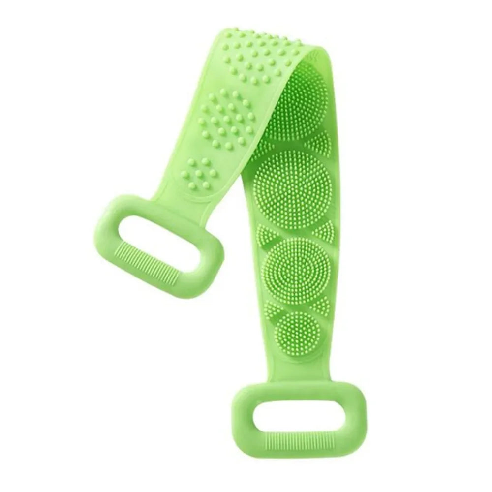 Silicone Body Scrubber – Exfoliating Back &amp; Body Shower Brush