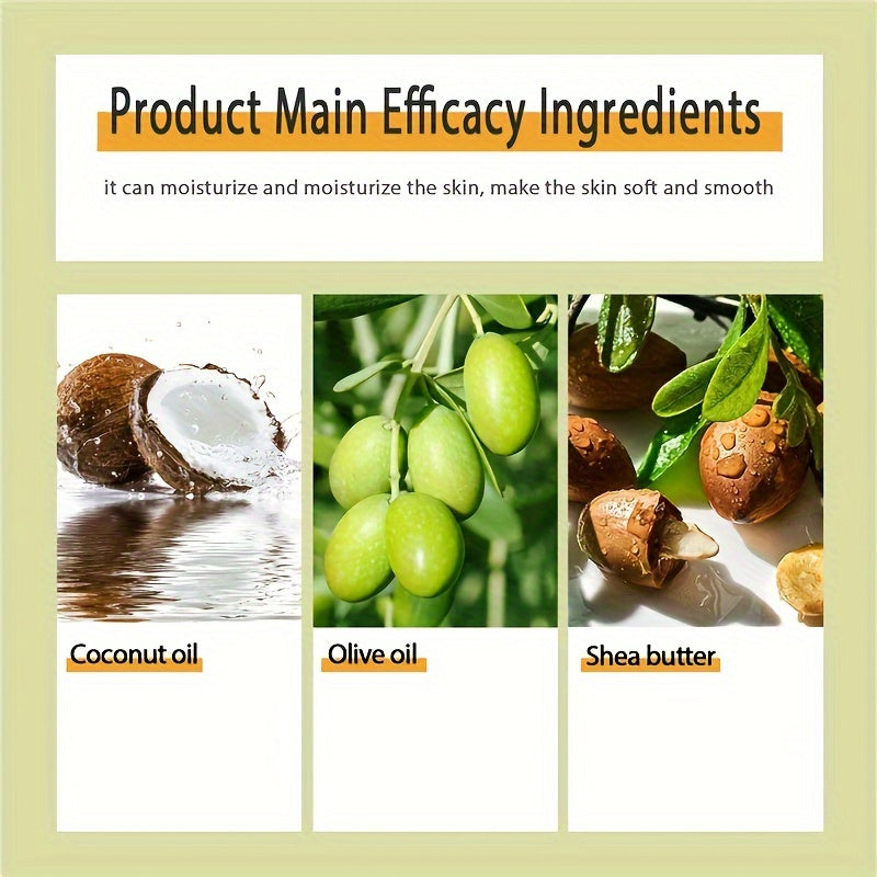 African Black Soap with Shea Butter – Moisturizing Face & Body Bar