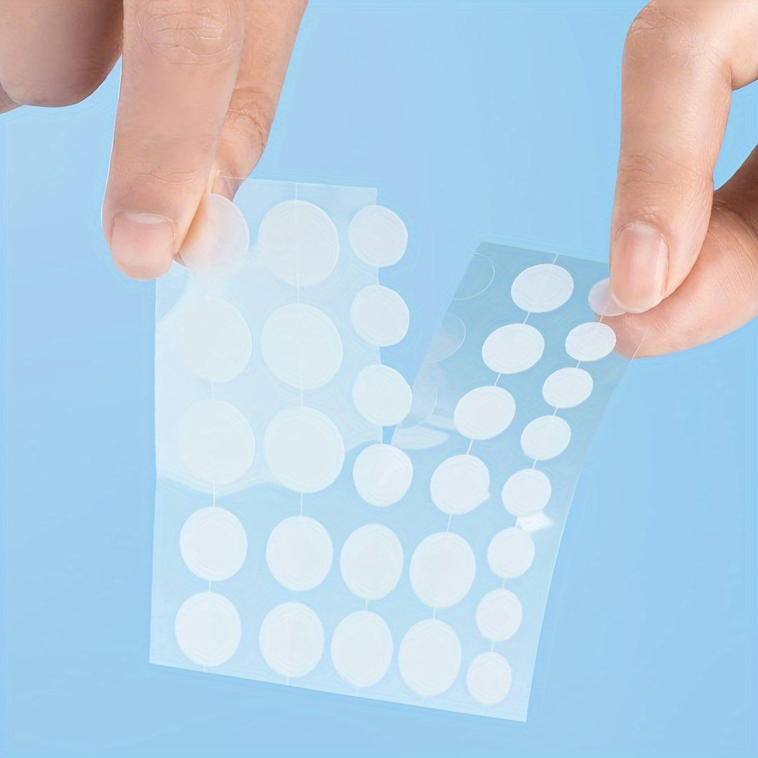 Hydrocolloid Acne Patches (396 pcs) – Day & Night Pimple Cover Stickers