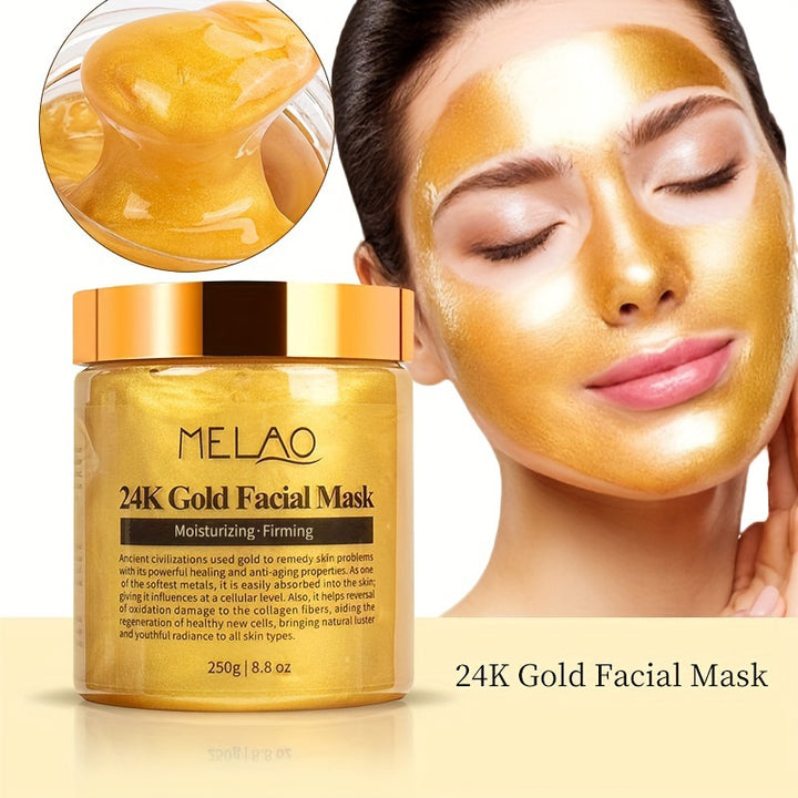 Moisturizing collagen mask for face